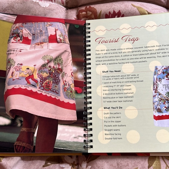 Sew What Skirts Skirt Sewing Projects Book 16 Simple Styles 2006 Hardcover - Picture 15 of 15